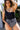 Beach Day Black One Shoulder Tankini Top