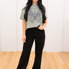 Vibrant M.i.U Big Crush Wide Leg Jeans