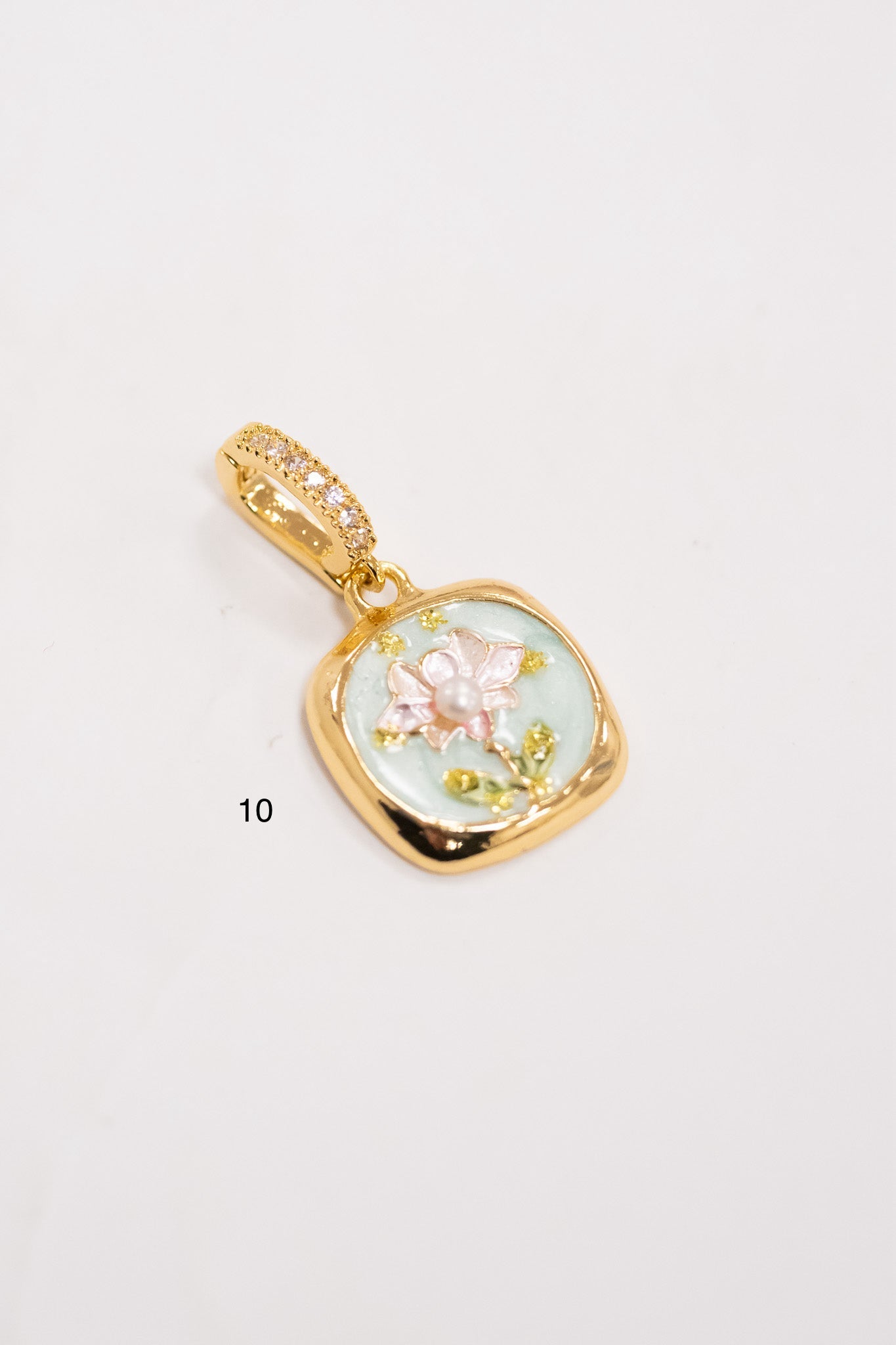 Garden Bloom Charm - Gold