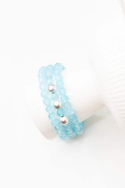 Sugar Candy Bracelet Set - Sky Blue