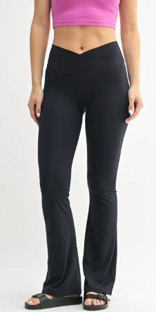 Take It All In Crossover Yoga Pants - 6 Colors!