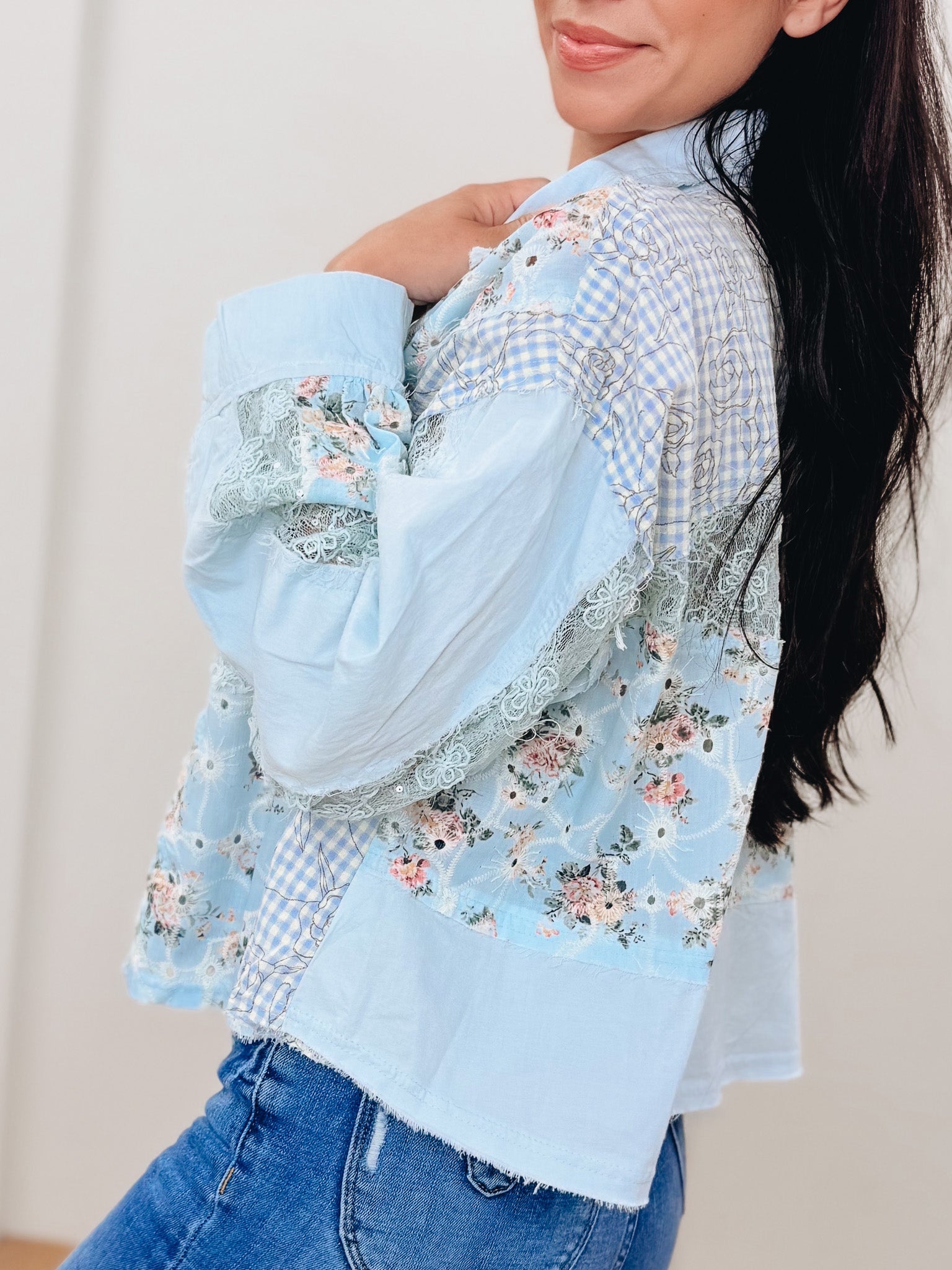 Laced In Love Shacket