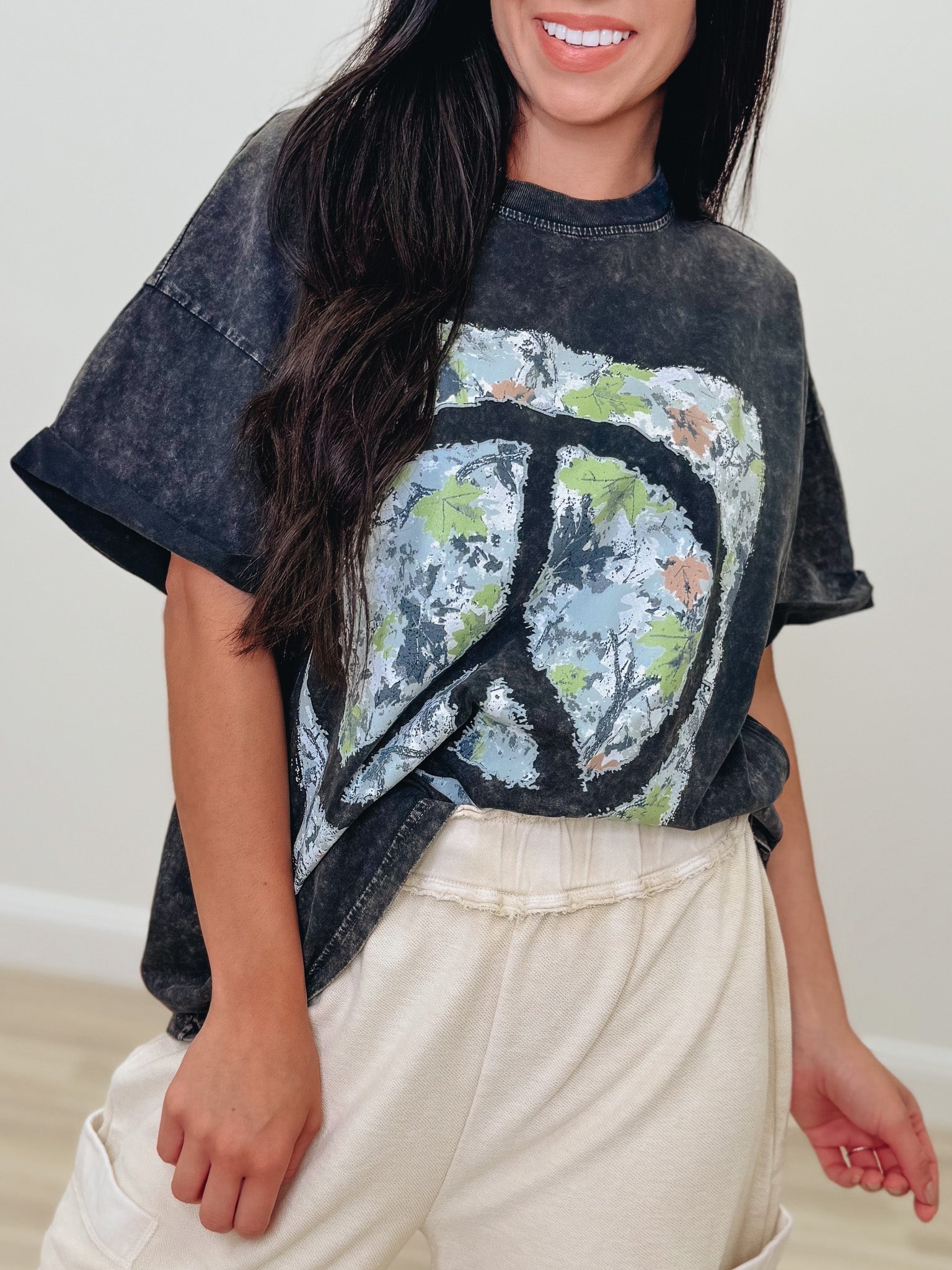 Peace Mode Graphic Tee - 2 Colors!