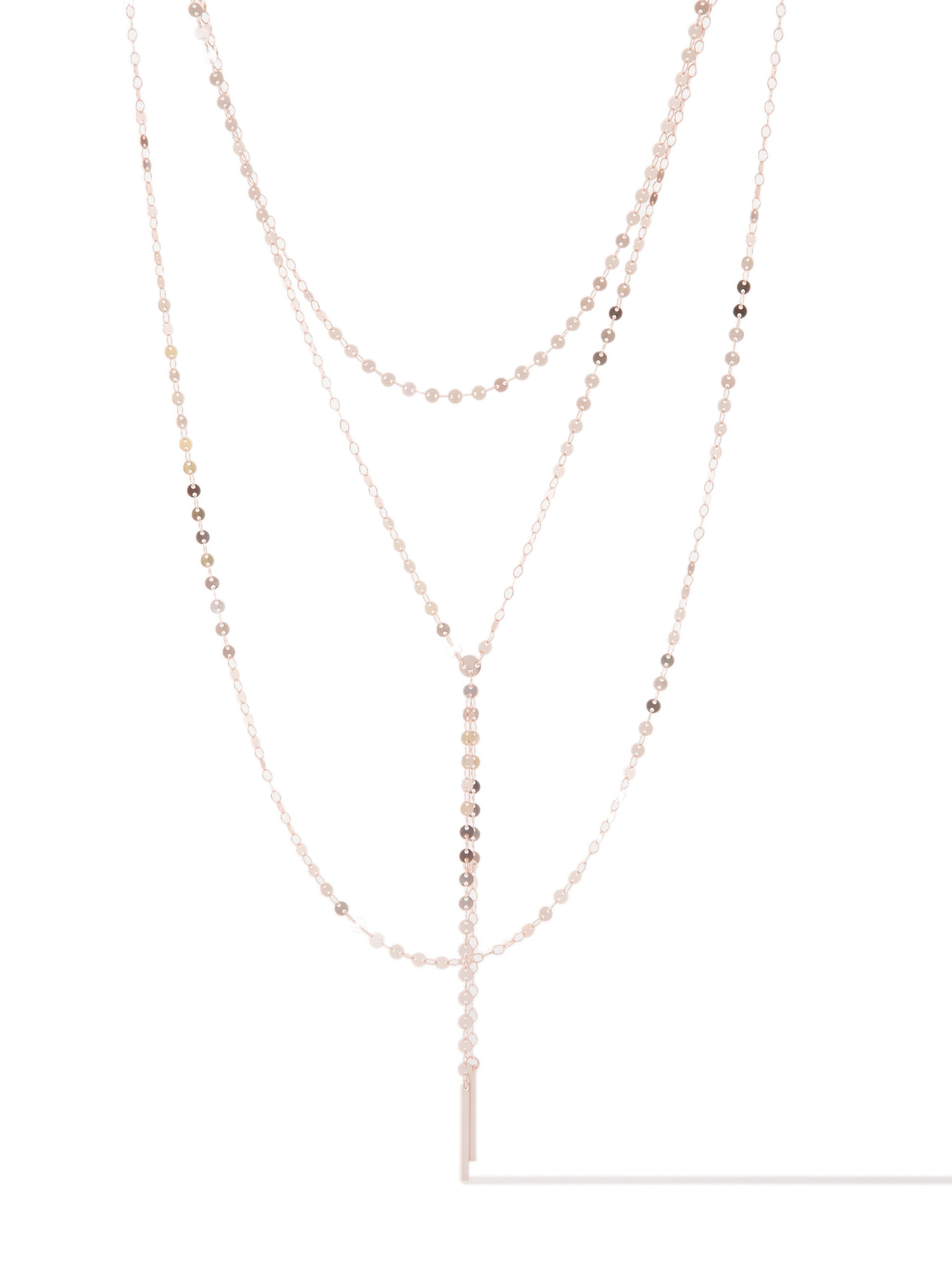 Cameron Necklace - Metallic Coconut