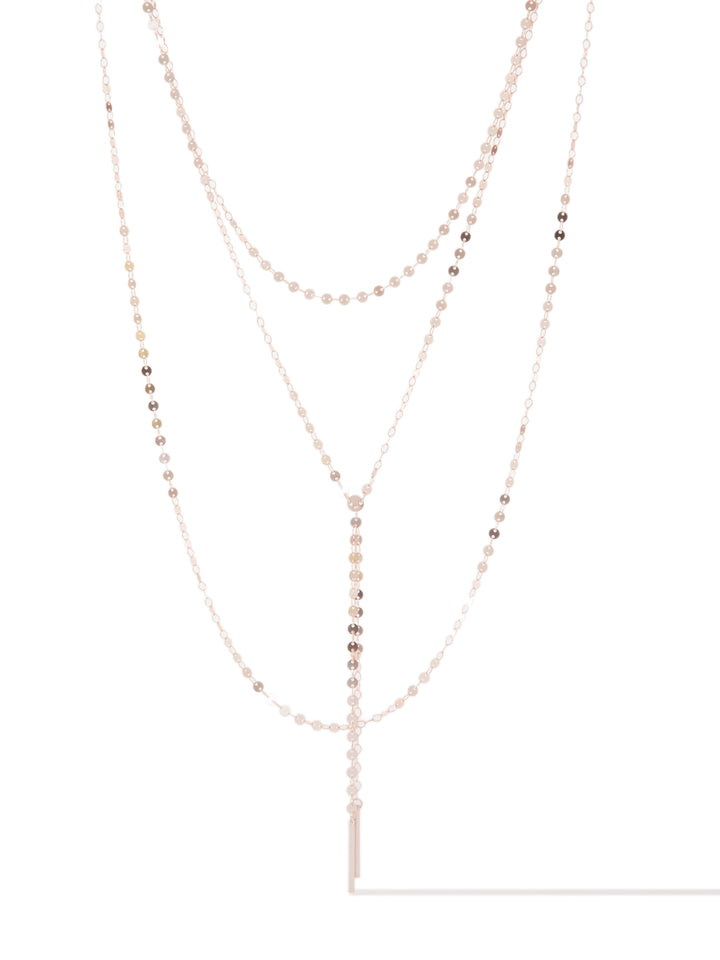 Cameron Necklace - Metallic Coconut