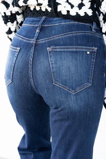 Full Of Adventure By Mica - High Rise Wide Leg Jeans