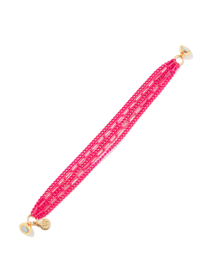 Our Time Bracelet - BAR Babe Pink