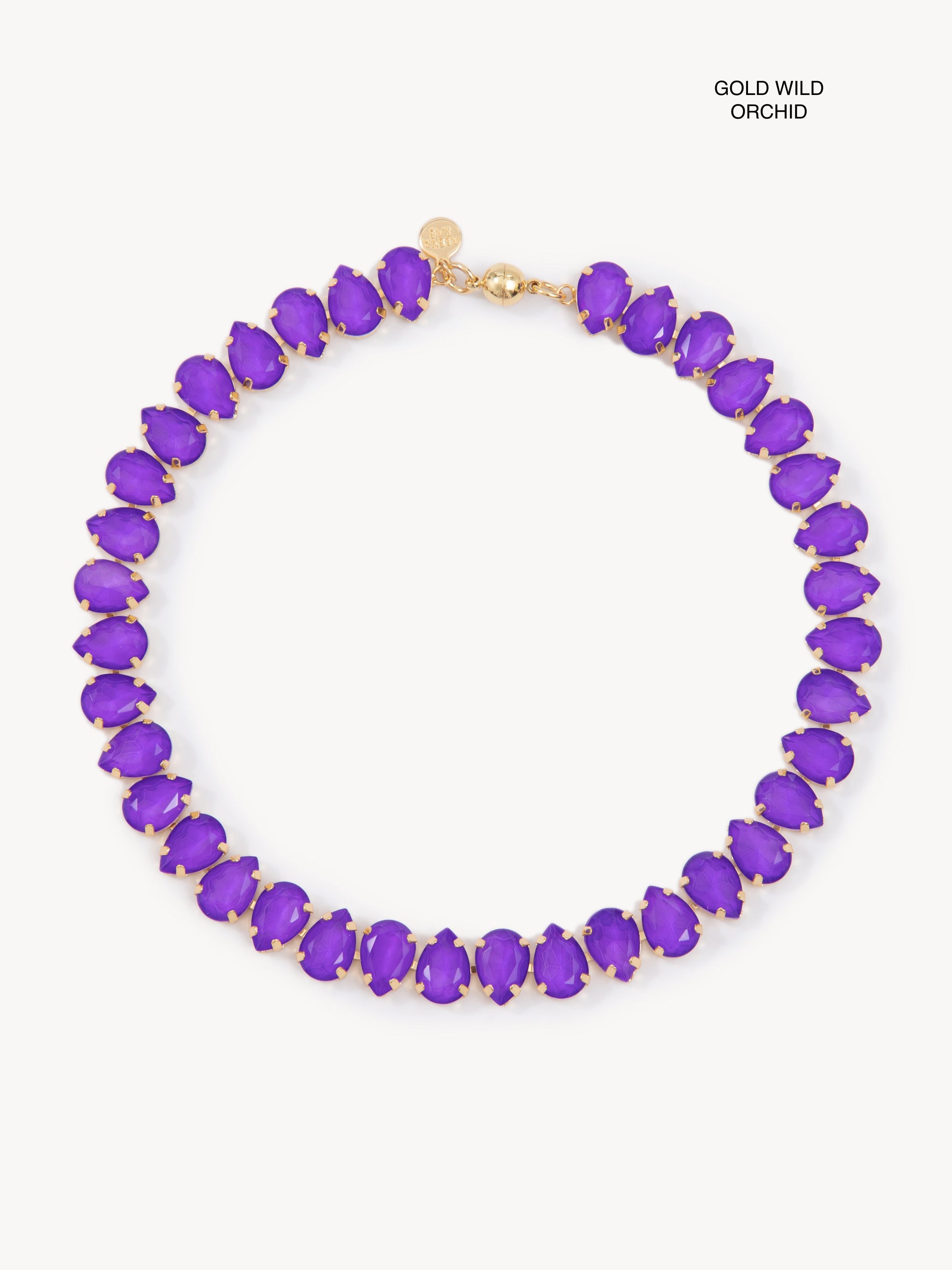 The BABE Neon Crystal Necklace - Multiple Colors!