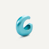 Hollis Ear Cuff - Metallic Aqua