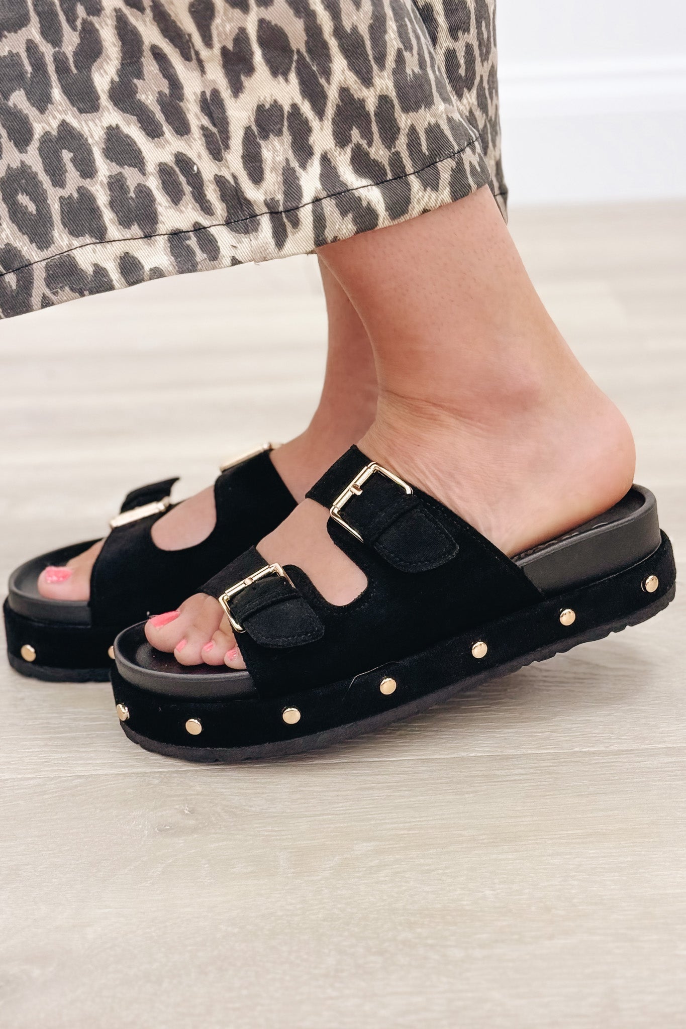 Summerya Platform Sandals - Black