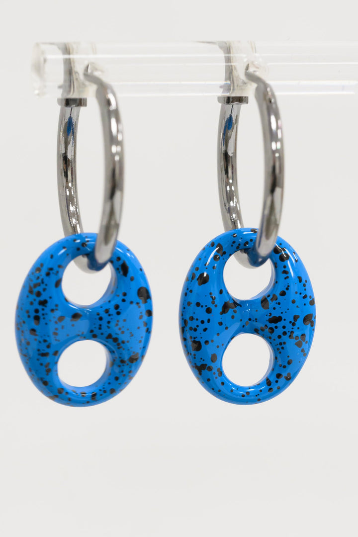 Alaia Earrings - Moroccan Blue