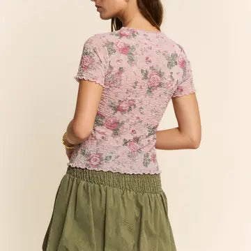 Take Me Back Floral Top - 2 Colors!