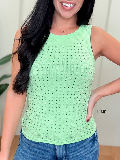Pearly Nights Tank Top - 12 Colors!