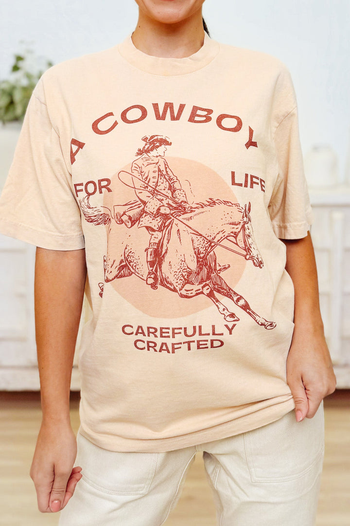 Cowboy For Life Graphic Tee