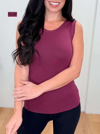 Like A Glove Round Neck Tank Top - 22 Colors!