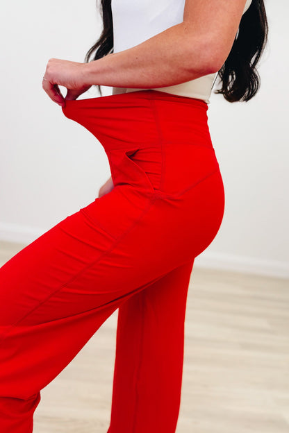 Confidence In Your Strut Pants - True Red