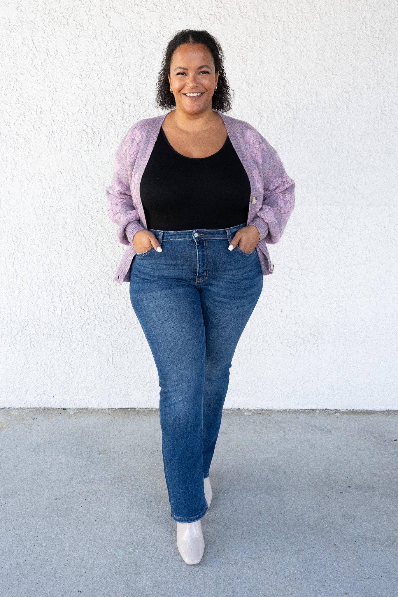 She's A Lady By Vervet - Mid Rise Bootcut Jeans