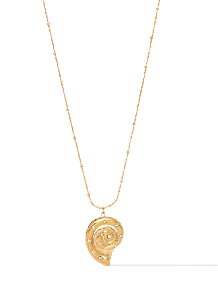 Along The Shore Necklace - Gold