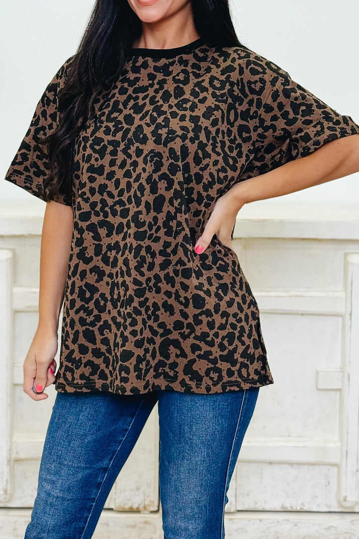 Come & Get It Top - Brown