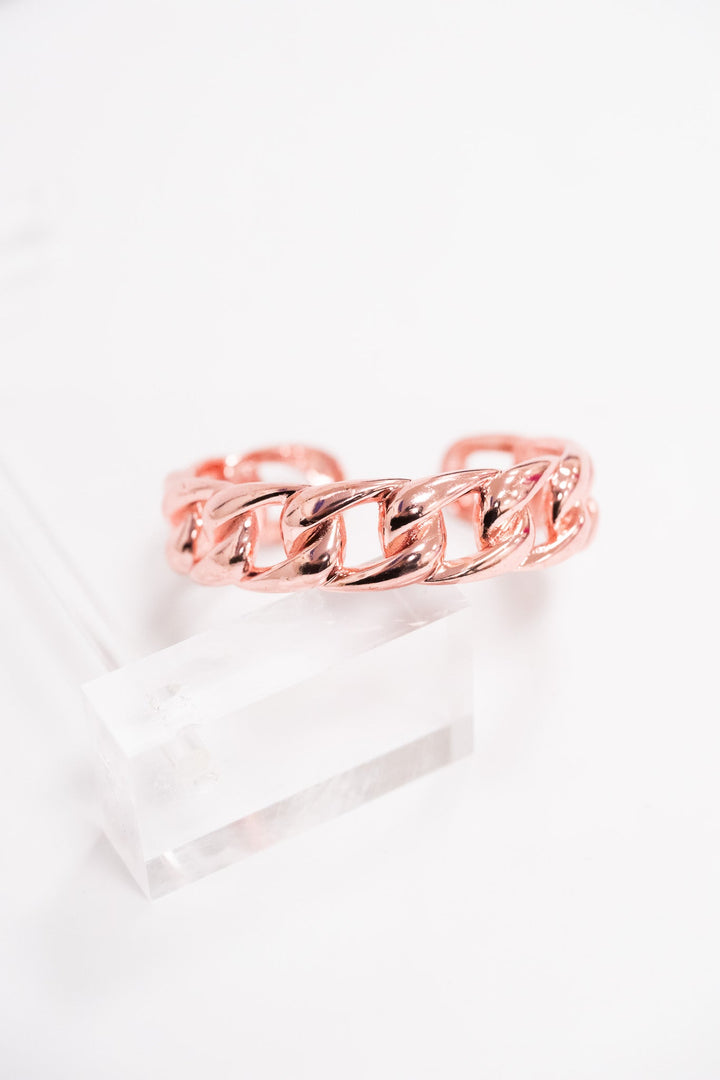 The Alexa Cuff - Liquid Metallic Flamingo