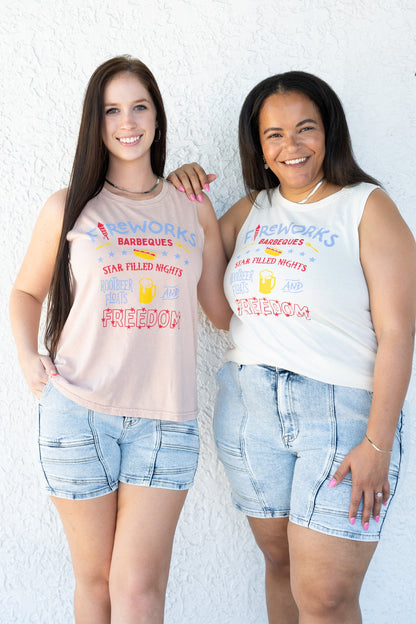 Star Filled Nights Top - 4 Colors!