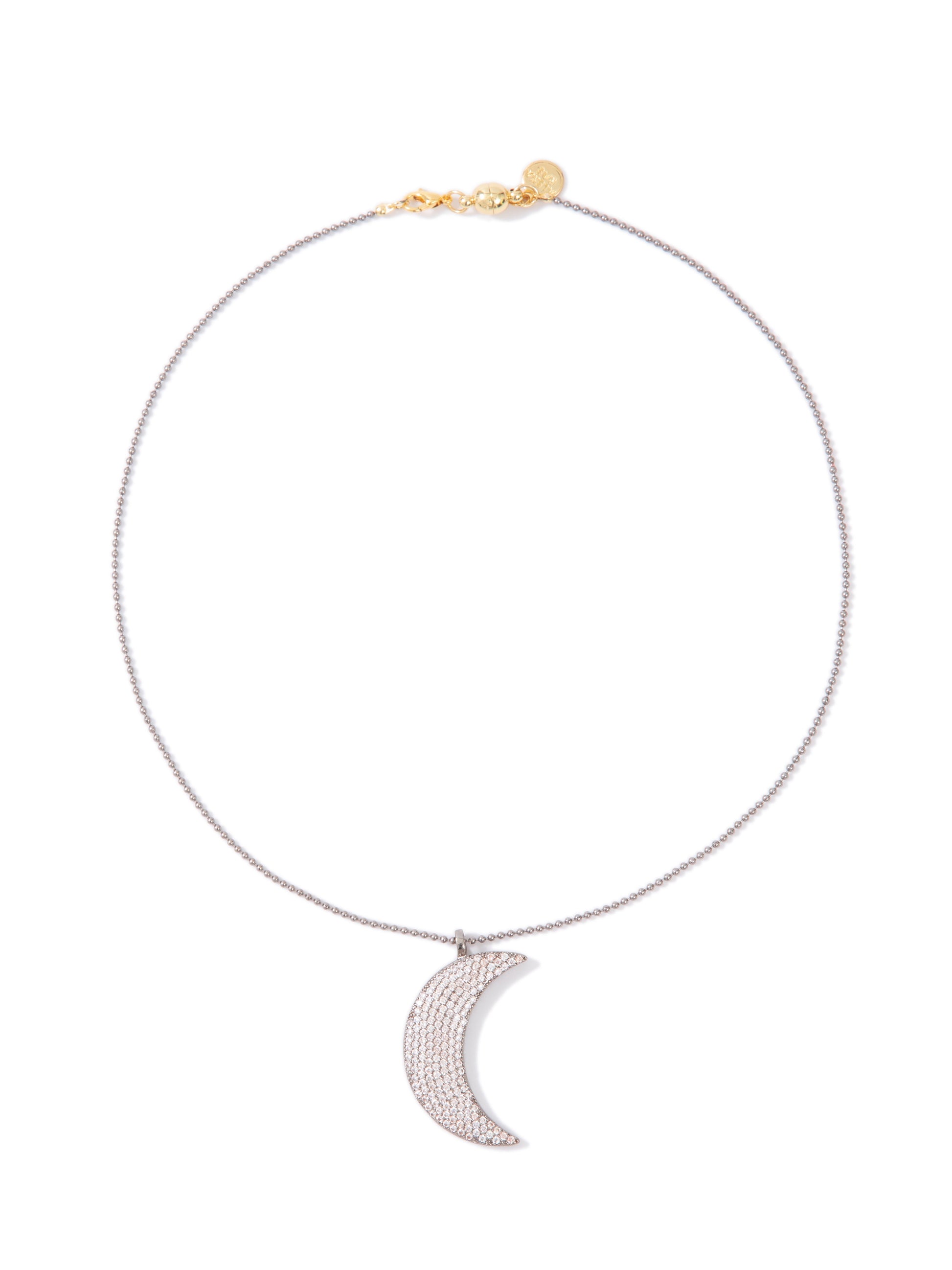 Crescent Moon Necklace - 3 Colors!