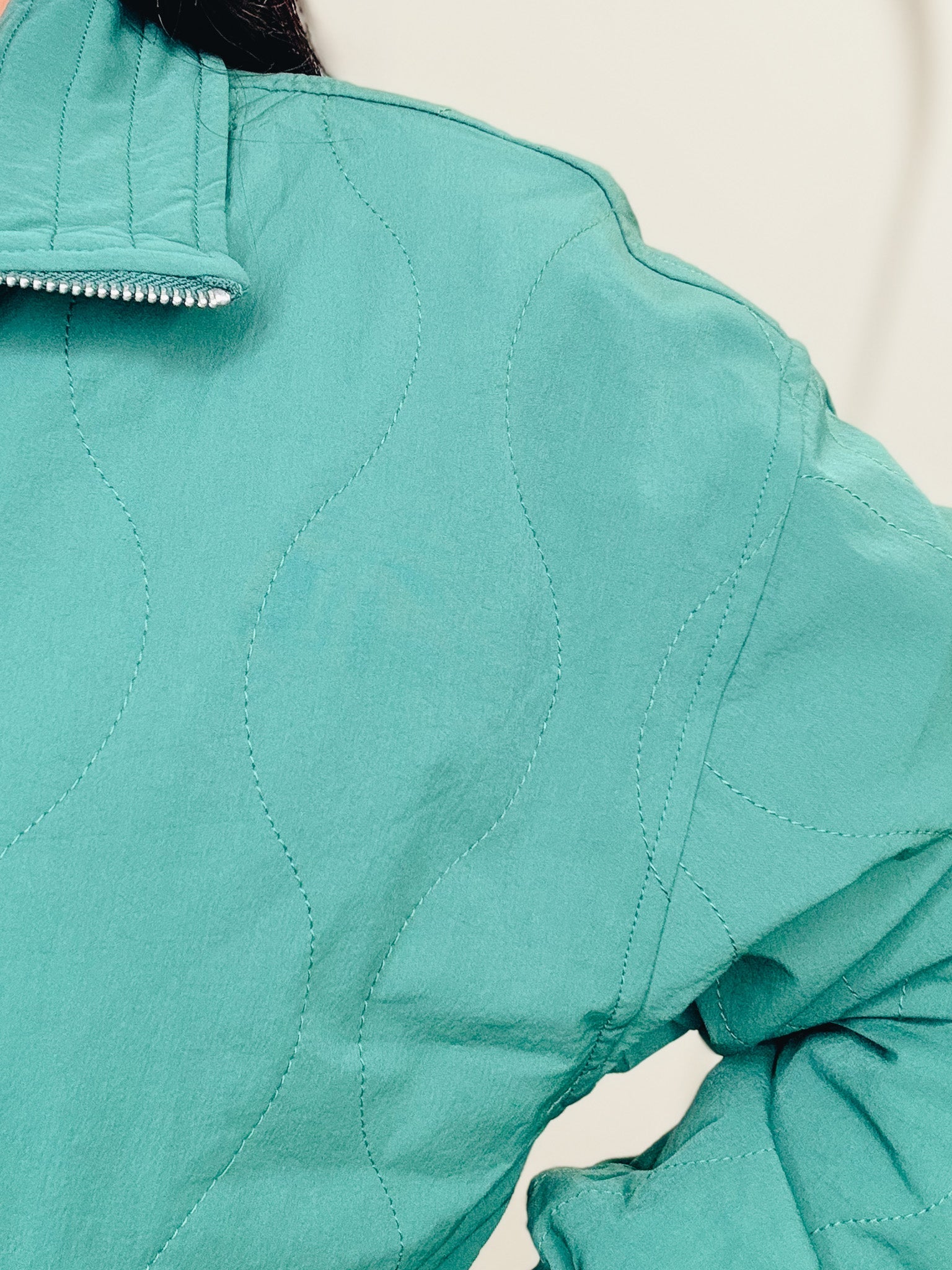 Let's Get Going Quilted Jacket