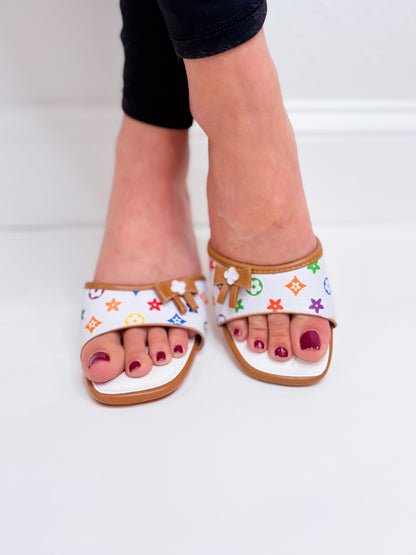 Dana Kitten Heels - White