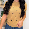 Heart Of Gold Top - 2 Colors!