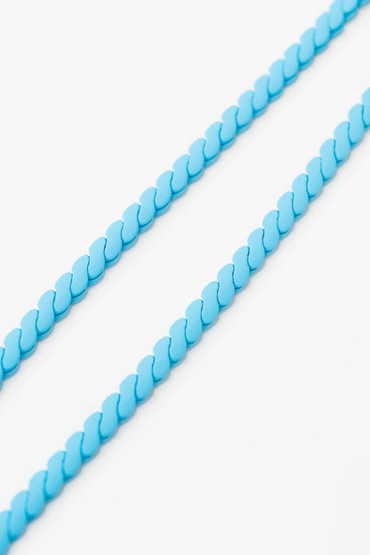 Always More Necklace - Matte Sky Blue