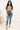 Main Squeeze By Judy Blue - Tummy Control Vintage Hem Destroy Skinny Jeans