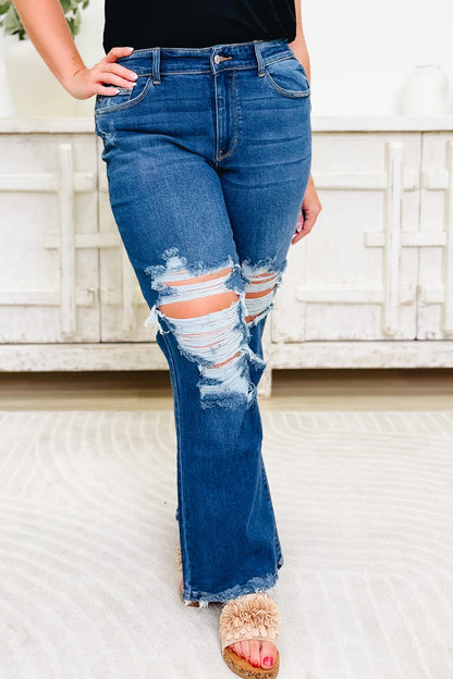 Forever Young By Judy Blue - Mid Rise Relaxed Jeans