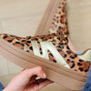 Topping Double Strap Platform Sneakers - Leopard