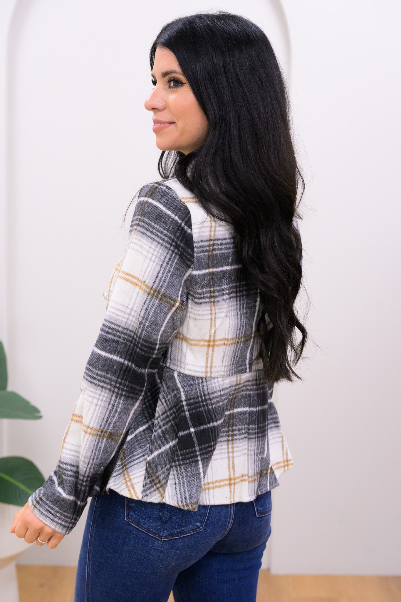 Miss Sparkling Peplum Blazer - 4 Colors!