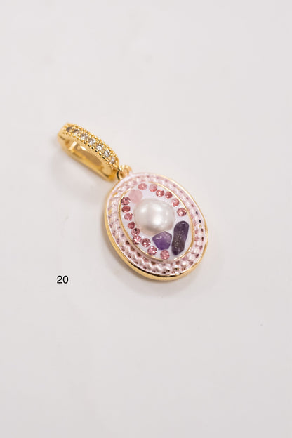 Garden Bloom Charm - Gold