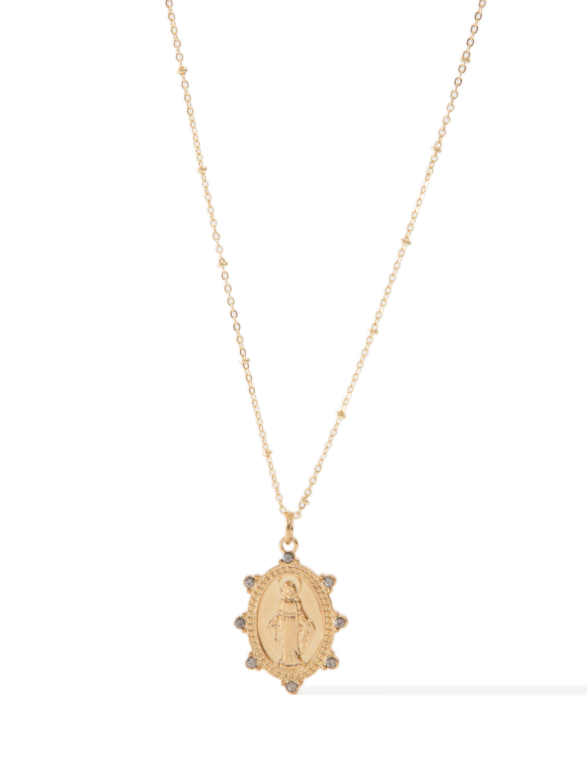 I Give You My Heart Necklace - Metallic Moonlight