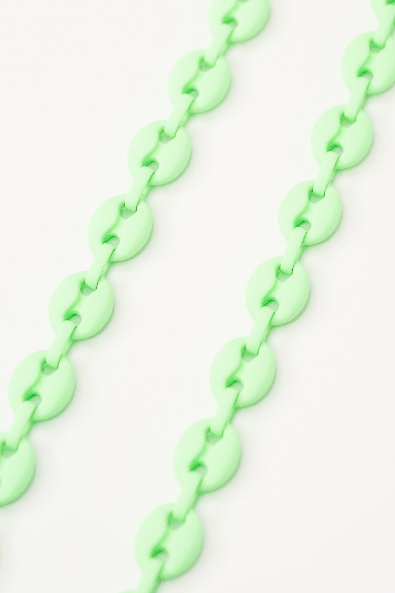 Alaia Necklace - Matte Neon Green