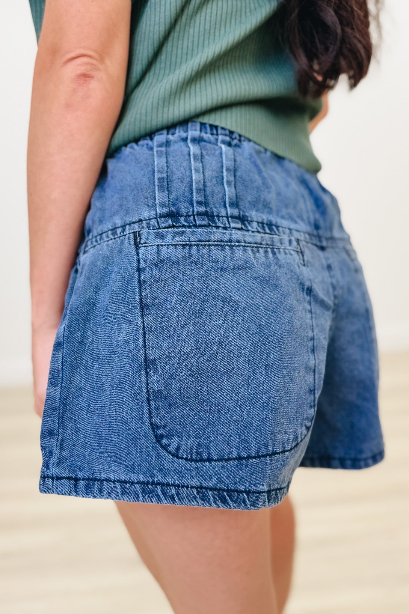 Keep On Going Flare Denim Shorts -2 Colors!