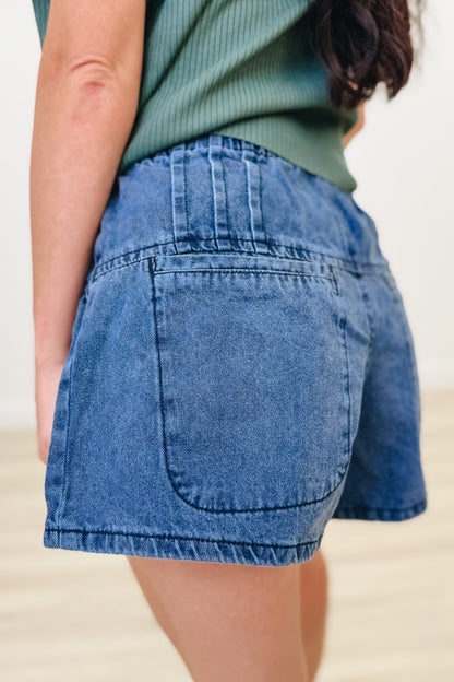 Keep On Going Flare Denim Shorts -2 Colors!
