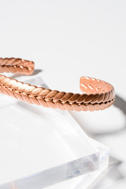 Fun Bracelet - Metallic Rosewood