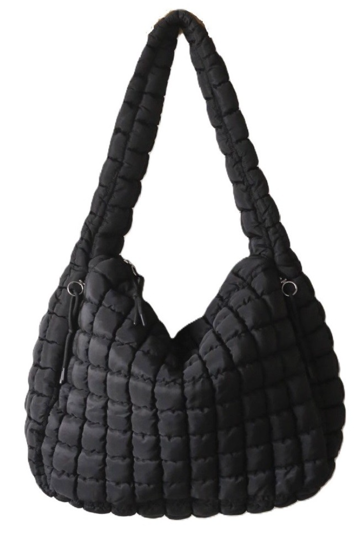 Premium Oversized Quilted Carryall Crossbody Bag - 4 Colors!