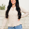 Thread Lightly Ruffle Sweater Top