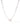 Summer Love Necklace - Liquid Metallic Pearl White