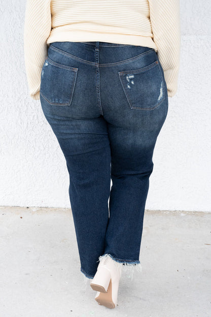 This Rigid Magic Moment By Judy Blue - Straight Jeans