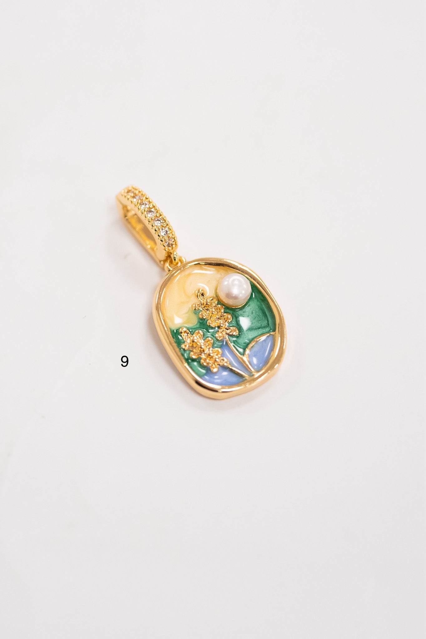 Garden Bloom Charm - Gold