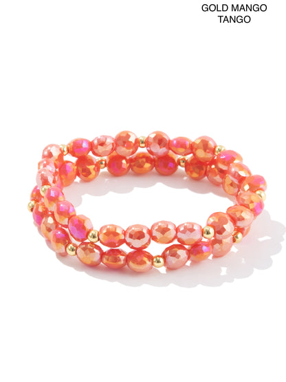 Shimmering Midnight Bracelet Set - Multiple Colors!
