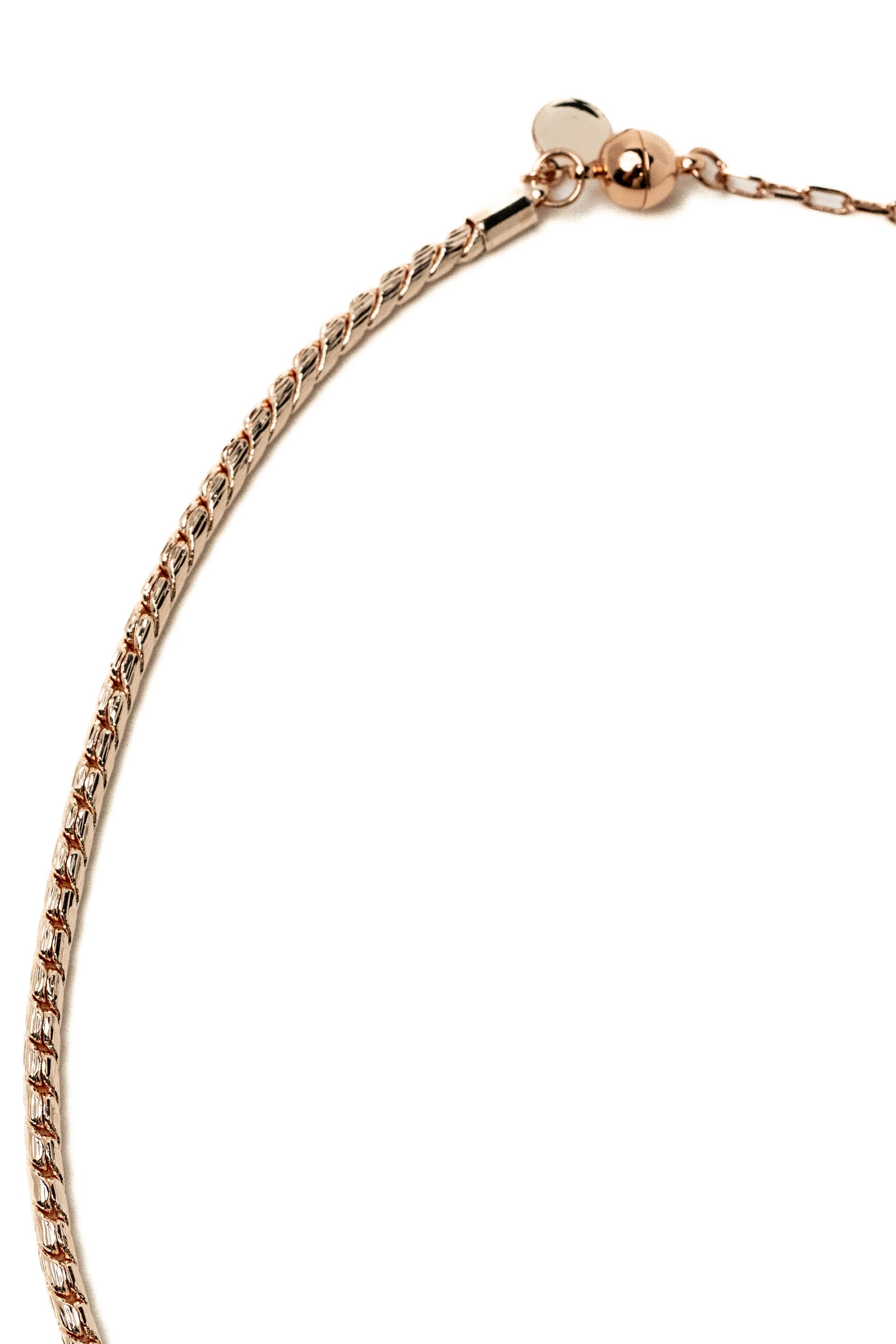 Marietta Necklace - Metallic Coconut