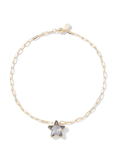 Star Of My Life Necklace - Gold Smokey