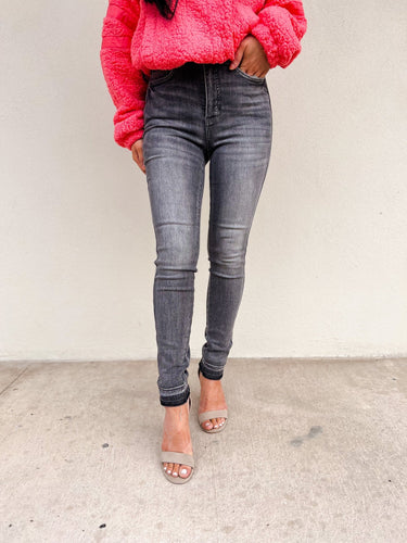 Under The Boardwalk By Judy Blue - Tummy Control Skinny Jeans