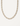 Itsy Queen Necklace - Liquid Metallic Pearl White
